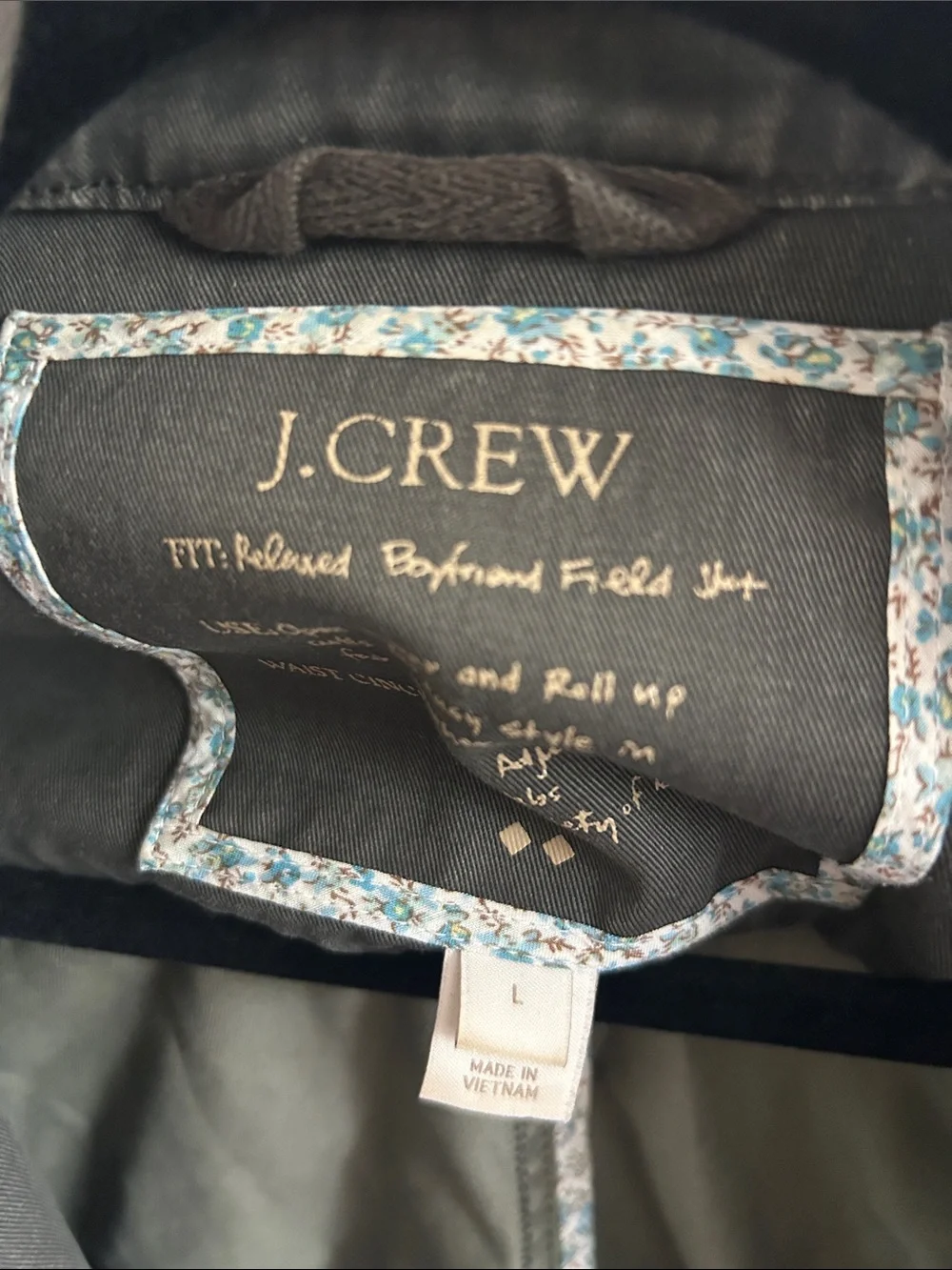 J. Crew size great